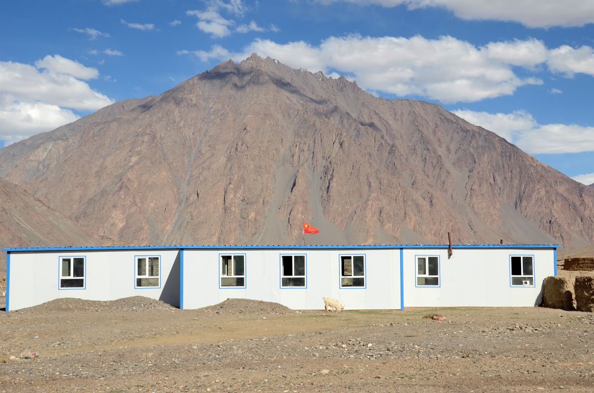 27 School Outside In Yilik Village On The Way To K2 China Trek